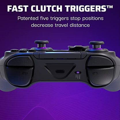 PDP Victrix ProCon BFG wireless controller for PS5, PS4, and PC with ergonomic design and dual analog sticks.