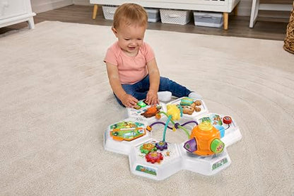 VTech Baby Busy Bee Activity Table, Interactive Play, Songs and Melodies, Develops Motor Skills, Sensory Development, Cause and Effect, Suitable for Ages 6, 9, 12 Months Plus, English Version