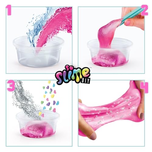 Canal Toys So Slime DIY slime kit with personalized slime, accessories, and decorations for creative fun and mixing.