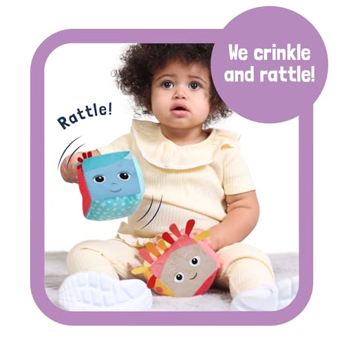 In the Night Garden Toys, these Comfort Cubes are sensory toys with each one having sound, touch and image benefits, perfect for babies and toddlers.