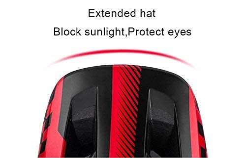 ROCKBROS Kids Full Face Bike Helmet Kids Helmet Toddler Bike Helmets Full Face Protective Safety Helmet for MTB Skateboarding Scooter Roller Skating Cycling S: 48-52 cm, M: 55-58 cm