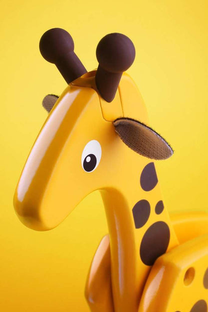 BRIO Giraffe Pull Along Toddler Toys for Ages 12 Months Up (Kids 1 Year Old)