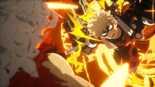 Bandai Namco MY HERO ACADEMIA: All’s Justice PlayStation 5 game cover with characters and artwork from the anime series.