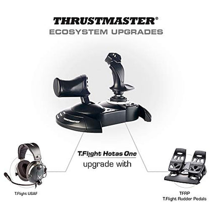 Thrustmaster T.Flight Hotas One Xbox and PC flight stick with detachable throttle and ergonomic joystick for realistic flight gaming