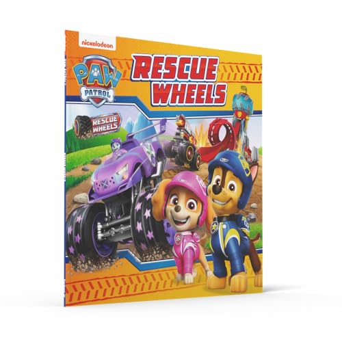PAW Patrol Rescue Wheels Picture Book: Join Nickelodeon’s PAW Patrol in a new monster truck rescue adventure. The perfect gift for fans aged 4+.