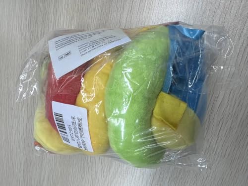 YELUFT Spiral Pram Toys for Babies - Wrap Around Pushchair Stroller Car Seat Toys for 0 3 6 9 12 Month Plush Activity Rattle Hanging Toy Sensory Gift for Newborn Infant Baby