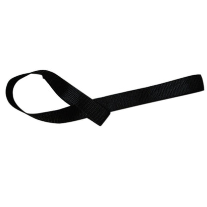 Black zalati baby stroller wrist harness with straps and hooks, designed for safety and anti-skid security for kids in a pushchair.