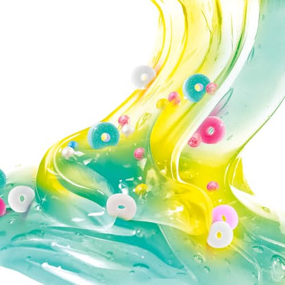 Canal Toys So Slime Mix’in Bucket with textured slimes, charms, and decorations, perfect for kids ages 6+