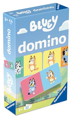 Ravensburger Bluey Dominoes Game For Kids Age 3 Years Up - 2 to 4 Players