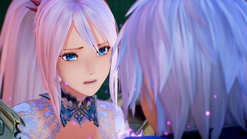 Nintendo Switch game case for Tales of ARISE – Beyond the Dawn Edition by Bandai Namco, showcasing vibrant cover art.