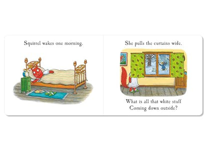 Squirrel's Snowman: A lift-the-flap story from the creators of The Gruffalo: 6 (Tales From Acorn Wood, 6)