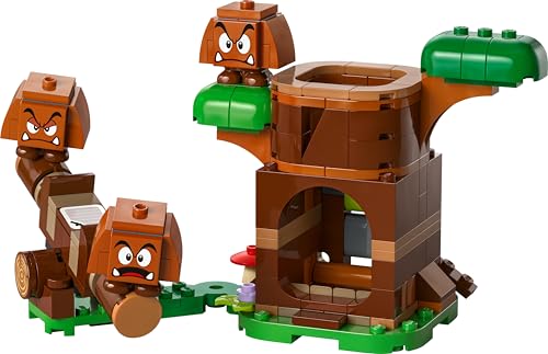 LEGO Super Mario Goombas’ Playground Set, Nintendo Collectible for Kids, Adventure Toy Playset, Buildable Seesaw, 3 Figures, Gift for 7 Plus Year Old Boys, Girls and Fans, 71433