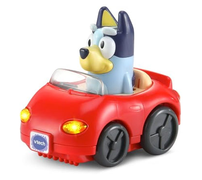 VTech Toot-Toot Drivers Bluey Escape Convertible, Interactive Toddler Toy for Pretend Play with Lights and Sounds, Bluey Toy Car, Suitable for Ages 12 Months, 2, 3, 4 Years Plus, English Version