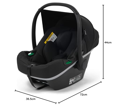 Enfasafe i-Size Infant Car Seat, 40 – 87cm- (up to 13kg) with Newborn Insert, ISOFIX Base Compatible