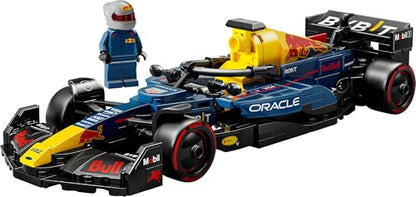 LEGO Speed Champions Oracle Red Bull Racing RB20 F1 Race Car Model with a Collectible Formula 1 Driver Minifigure - Display Set for Adult Motorsport & Racing Fans 77243
