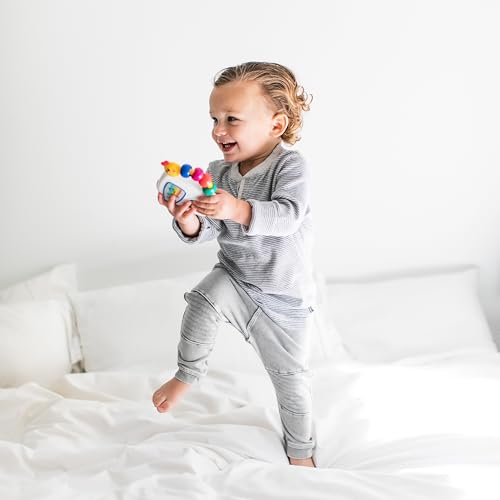 Baby Einstein Take Along Tunes musical toy with lights, 10 melodies, bead chaser, volume control, designed for infants 3 months+