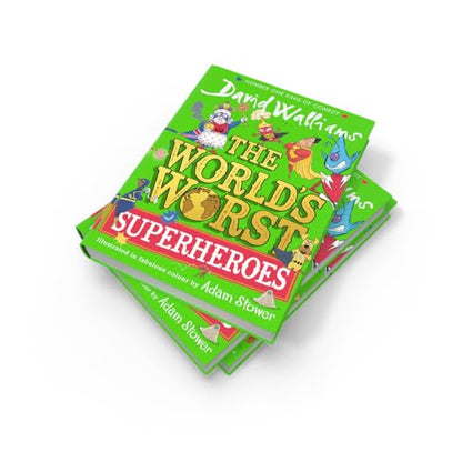 The World’s Worst Superheroes: A book by David Walliams