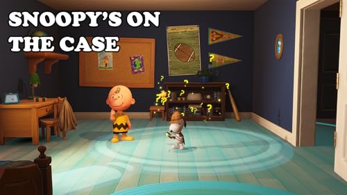PlayStation 5 game case for Snoopy & The Great Mystery Club by Game Mill, featuring Snoopy and friends on the cover.