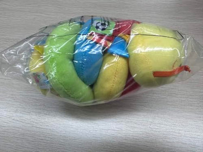 YELUFT Spiral Pram Toys for Babies - Wrap Around Pushchair Stroller Car Seat Toys for 0 3 6 9 12 Month Plush Activity Rattle Hanging Toy Sensory Gift for Newborn Infant Baby