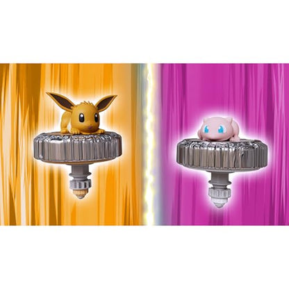 Pokémon Battle Spinner Arena Set featuring two spinners, two Poké Ball launchers, and an arena for battles.
