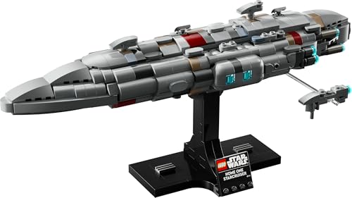 LEGO Star Wars 75405 Home One Starcruiser Building Set for Adults, Collectible Build-and-Display Starship Model with a Stand, Birthday Gift Idea for Men, Women and Teenage Fans of Return of The Jedi