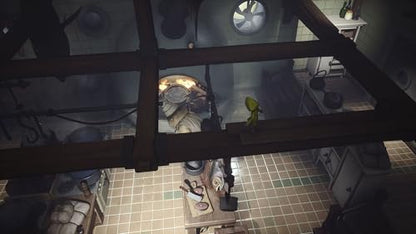 Bandai Namco Little Nightmares Enhanced Complete Edition game for Nintendo Switch 2, featuring cover art with eerie character design.