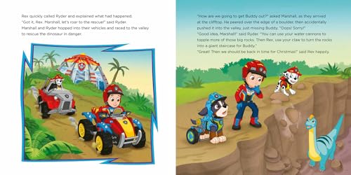 Paw Patrol Dinosaur Christmas Picture book: A BRAND NEW action packed festive story book from the hit Nickelodeon series. The perfect Christmas gift ... are fans of the movie, TV series and game.