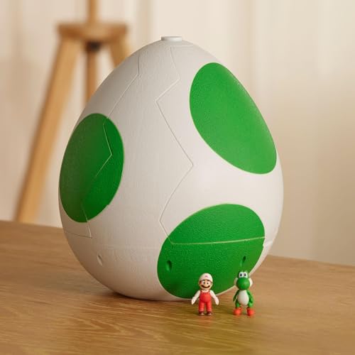 Super Mario Galaxy Yoshi Egg playset with 1.5-inch figures, interactive design, includes mini figures, for ages 3+ by THE SUPER MARIO BROS. MOVIE