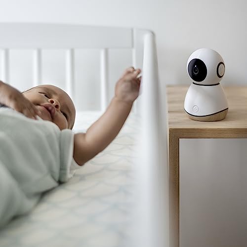 Maxi-Cosi See baby monitor with 1080p HD camera, WiFi streaming, and audio for live monitoring of infants.