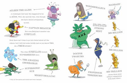 The World’s Worst Superheroes: A book by David Walliams