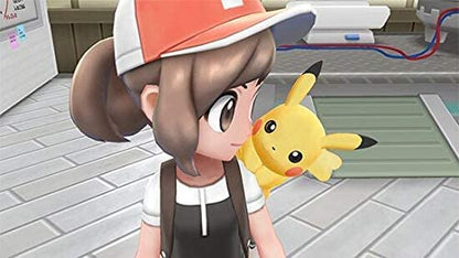 Nintendo Pokémon: Let’s Go, Pikachu! Nintendo Switch game cartridge with colorful Pikachu artwork and game branding.