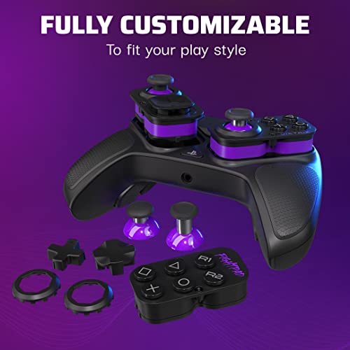 Wireless Victrix ProCon BFG gaming controller by PDP for PS5, PS4, and PC with ergonomic design and customizable buttons.