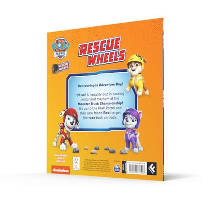 PAW Patrol Rescue Wheels Picture Book: Join Nickelodeon’s PAW Patrol in a new monster truck rescue adventure. The perfect gift for fans aged 4+.