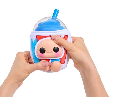 Hyojo ICEE Slushies Series - Soft Collectable Plush Characters, 3 to Collect Including Cherry, Blue Raspberry and White Cherry, For All Ages