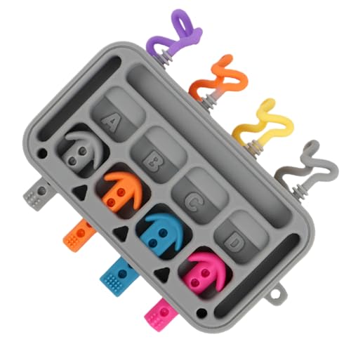 Yurosuis Activity Board for Baby,Silicone Educational Learning Toy,Toddler Sensory Toys - for 1-3 Years Old Kids Boys Girls Children Home School Kindergarten Travel