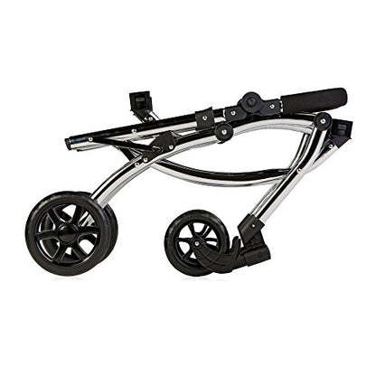 Roma Darcie Twin Dolls Pram in Pink with Adjustable Handle,Dolls Pushchair, Lightweight Dolls Double Buggy, Twin Pram for 3-16 Years, Fits 18 Inch Dolls, Ideal For Christmas, Birthdays and Reborns