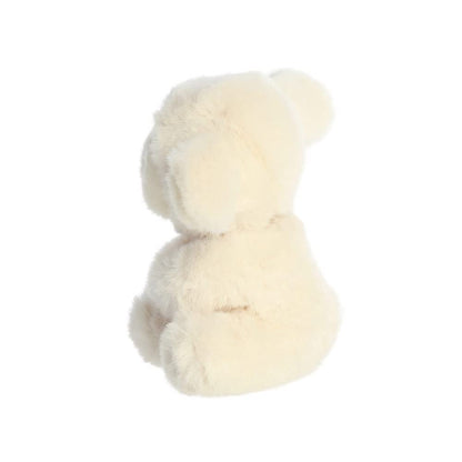 Aurora, 23367, ebba Baby Eco Laurin Lamb Rattle, 6In, Recycled Soft Toy, White
