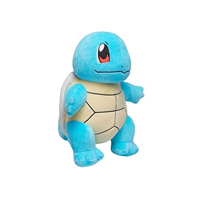 12-inch Squirtle plush toy from Pokémon, featuring soft fabric and detailed design, perfect for collectors and fans.