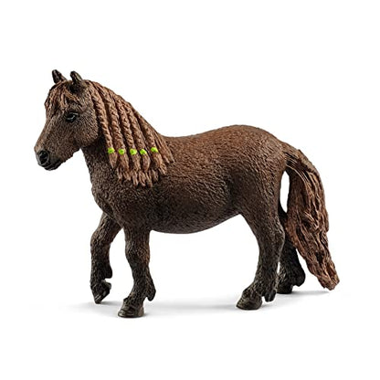 SCHLEICH Farm World 42481 Pony Agility Training Set with Horse, Trainer, and Accessories Playset - 41-Piece Pony, and Horse Club Accessories - Toy Animals Gift Set for Boys, Girls, Toddlers Ages 3+