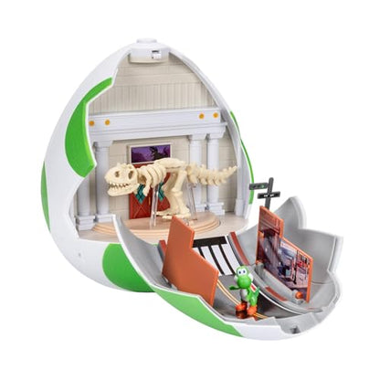 Super Mario Galaxy Yoshi Egg playset with 1.5-inch action figures, interactive Mario Bros. Movie toy, includes mini figures, ages 3+