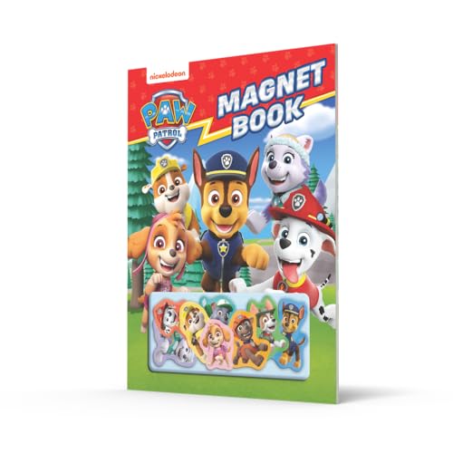 Paw Patrol Magnet Book: With 8 magnets! A fun illustrated play book, the perfect Christmas gift for children aged 3, 4, 5 based on the Nickelodeon TV Series