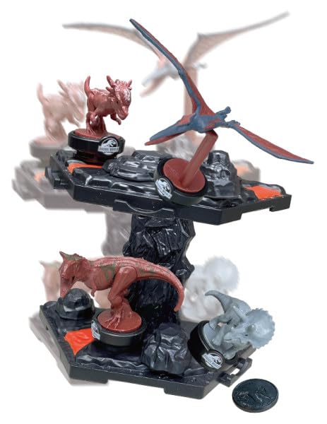EPOCH Games - 7512 Jurassic World Volcano Quake -Balancing Game- - Action Game