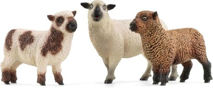 SCHLEICH 42660 FARM WORLD Sheep Friends Figurine for ages 3+, Black