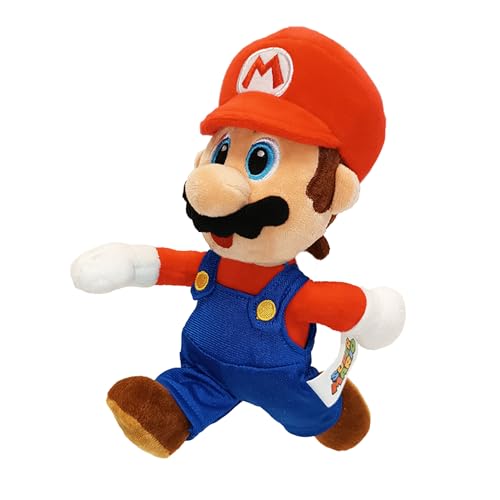 Simba 109231533 Super Mario Poseable, 25 cm Plush Figure, Arms and Legs Movable, Nintendo from 3 Years