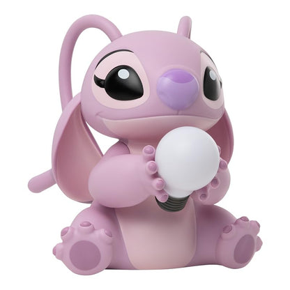 Pink Angel Light featuring Disney's Lilo and Stitch from Paladone, bedside night light for bedroom decor and collectibles.