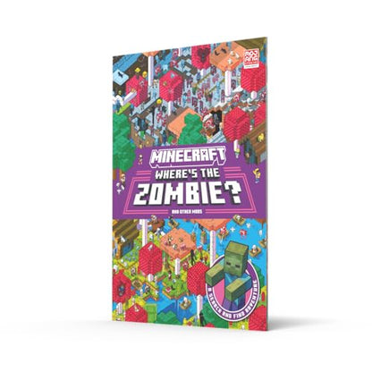 Minecraft Where’s the Zombie?: A search-and-find official Minecraft illustrated children’s book – the perfect Christmas stocking filler for kids aged 6, 7, 8, 9 and 10!