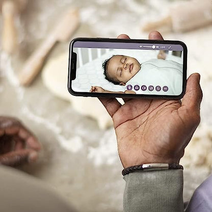 Maxi-Cosi See baby monitor with camera and audio, 1080p HD live streaming, WiFi connectivity, compatible with Alexa and Google Assistant