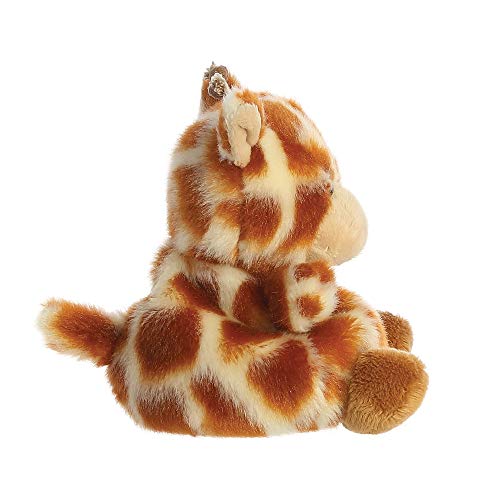 Aurora Palm Pals, Safara The Giraffe Soft Toy, 33477, 5 inches, Multi-Coloured