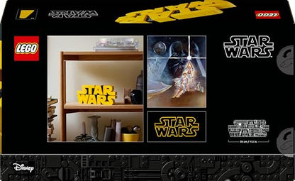LEGO Star Wars 75407 logo set, featuring a detailed brick-built design for adults, perfect for home office display.