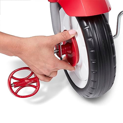 Radio Flyer 3-in-1 Stroll 'N Trike, Red Toddler Trike For 1.5-5 Years Old